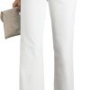 Women's Wide Leg Jeans Casual High Waisted Straight  Denim Pants with Pockets