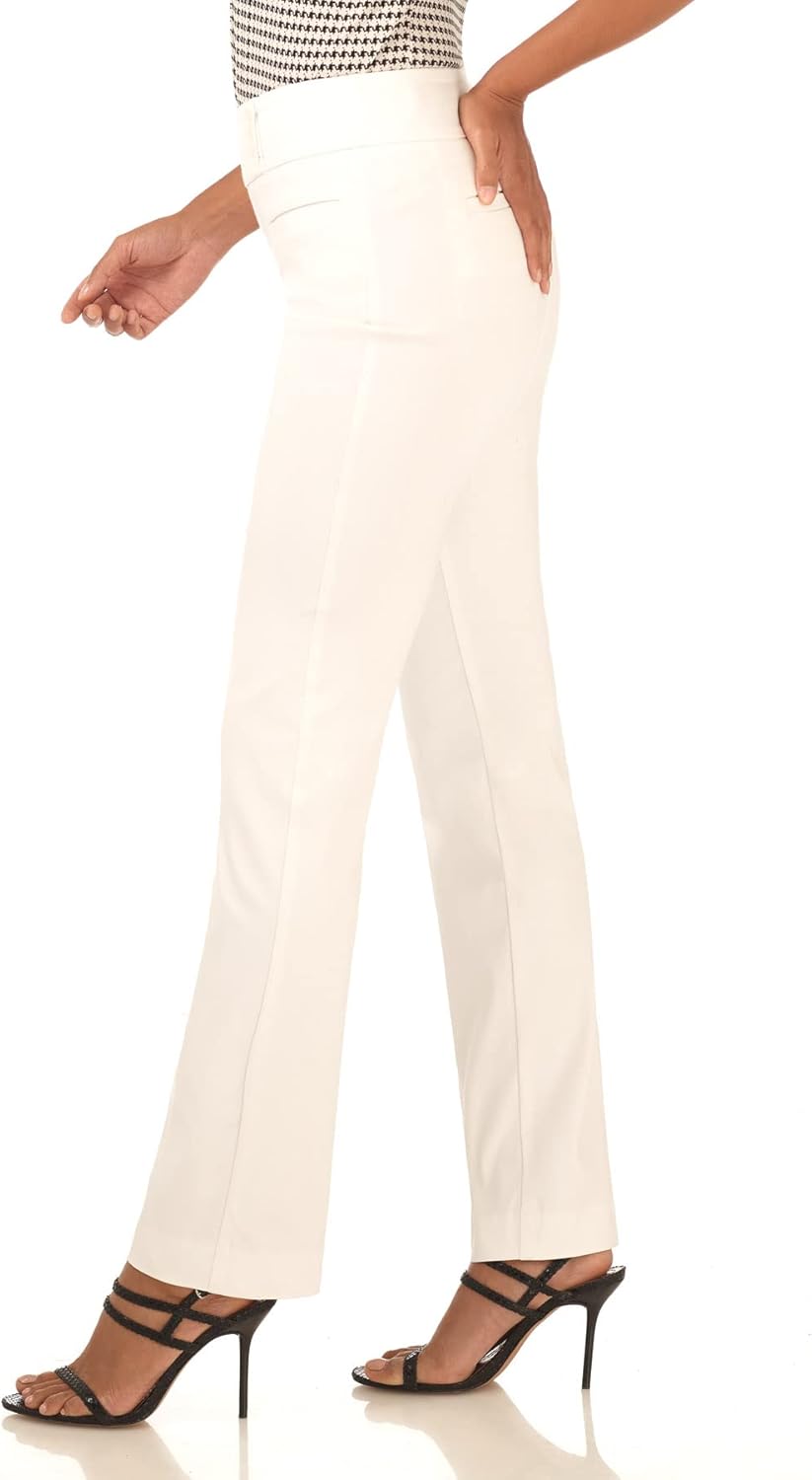 Women's Pull-On Straight Pant with Pockets - Image 2